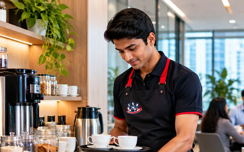 Pantry Boy Services for corporate offices in Bangalore