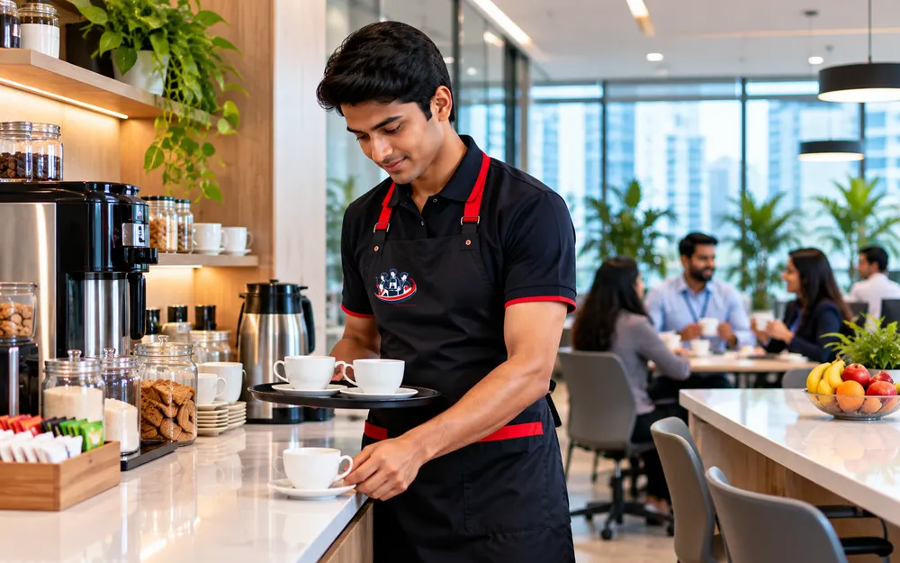 Pantry Boy Services for startups and co-working spaces in Bangalore